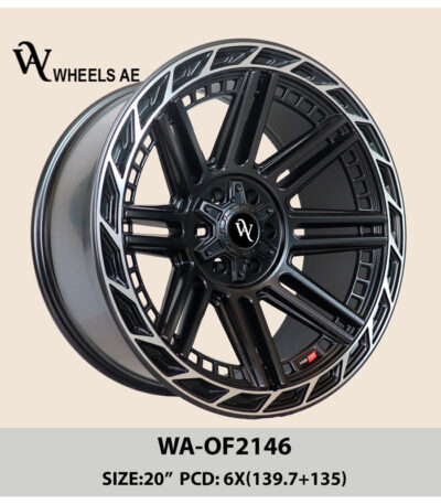 Off-road wheel 20 inch for GMC, Ford, Patrol – Dual Bolt Pattern | WA-OF2146