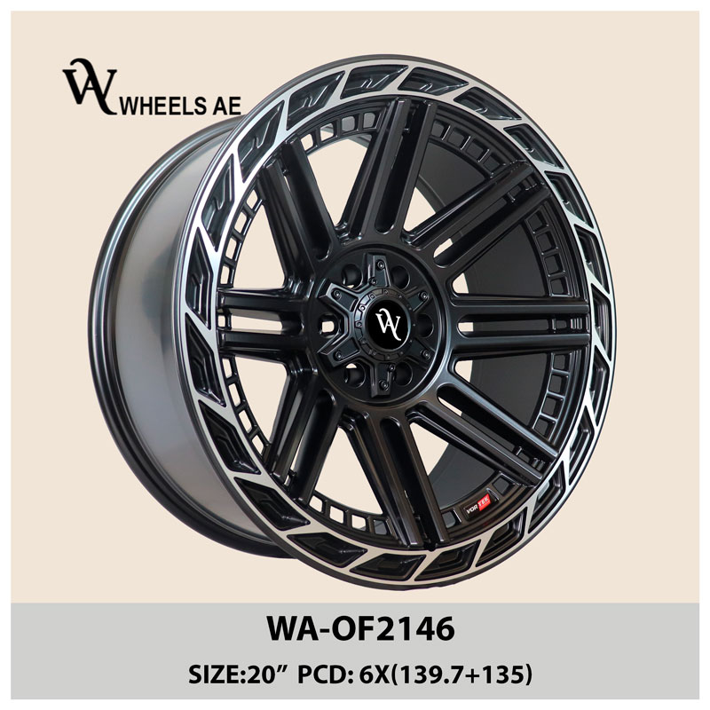 Off-road wheel 20 inch for GMC, Ford, Patrol – Dual Bolt Pattern | WA-OF2146