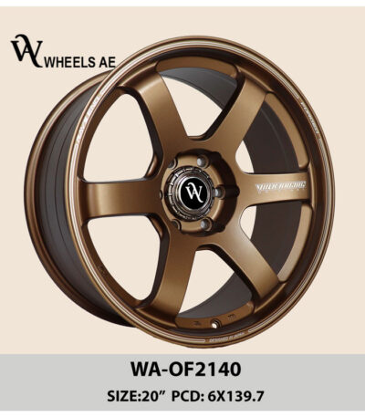 Off-Road Wheel WA-OF2140 Matt Bronze – 20” 6x139.7 Alloy Rim for Patrol, Land Cruiser, Dodge Ram