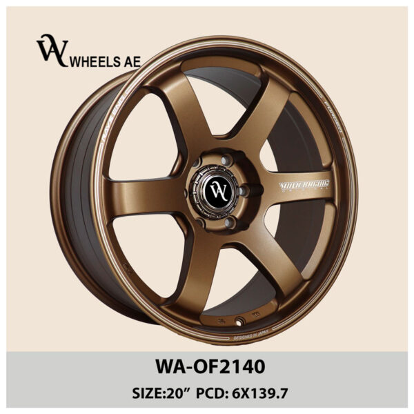 Off-Road Wheel WA-OF2140 Matt Bronze – 20” 6x139.7 Alloy Rim for Patrol, Land Cruiser, Dodge Ram