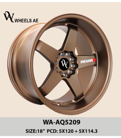 bronze 18 inch aftermarket wheel 5x120 5x114.3