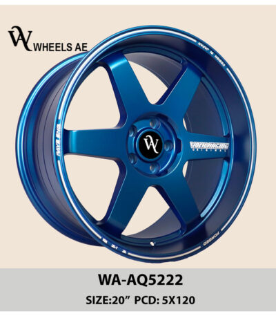 Rims Size 20 AQ5222 Matt Blue – Special Finish for Range Rover | UAE