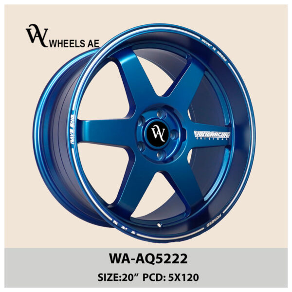 Rims Size 20 AQ5222 Matt Blue – Special Finish for Range Rover | UAE