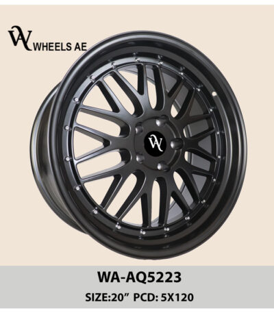 Rims Size 20 AQ5223 – 5×120 Fit for BMW, Tesla, Camaro, Cadillac | UAE