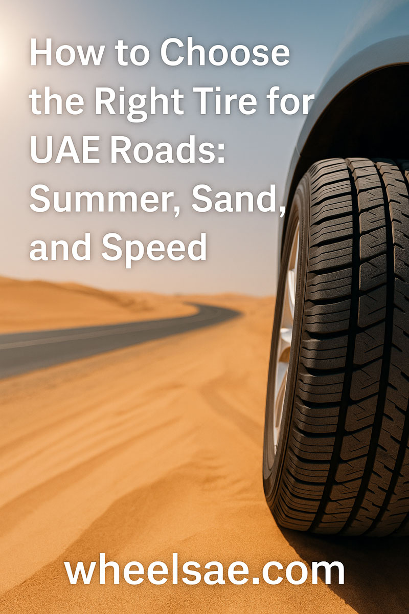 How to Choose the Right Tire for UAE Roads: Summer, Sand, and Speed 1 Right Tire for UAE Roads: Summer, Sand, and Speed