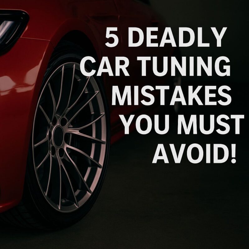 5 Deadly Car Tuning Mistakes You Must Avoid!