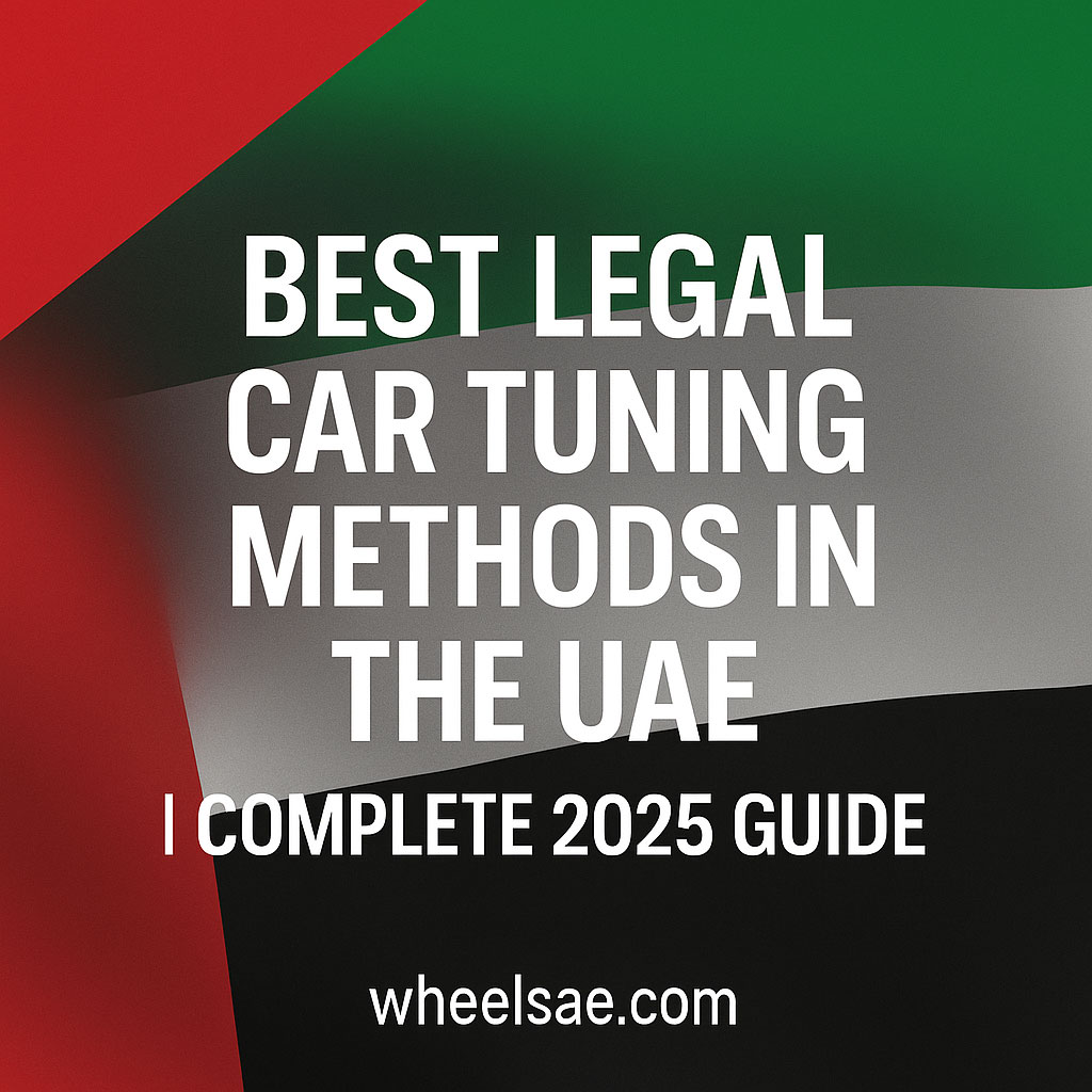 Best Legal Car Tuning Methods in the UAE | Complete 2025 Guide