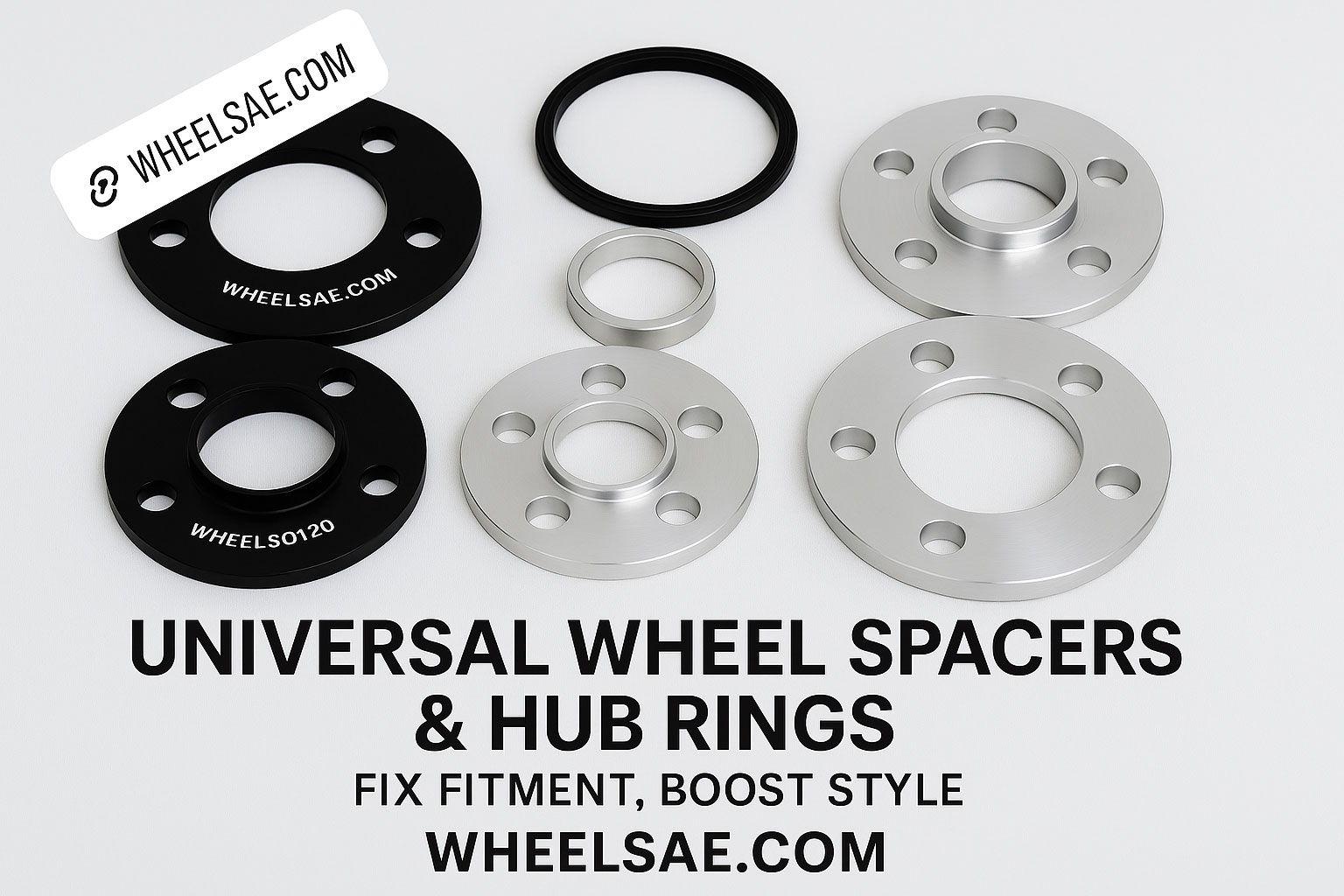 Universal Wheel Spacers & Hub Rings UAE – Fix Fitment, Boost Style