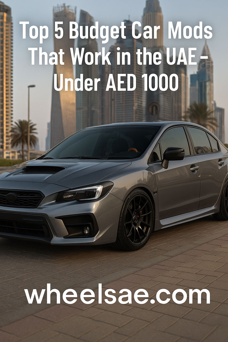 cheap car mods UAE?