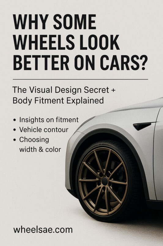 Why Some Wheels Look Better on Cars: The Visual Design Secret + Body Fitment Explained
