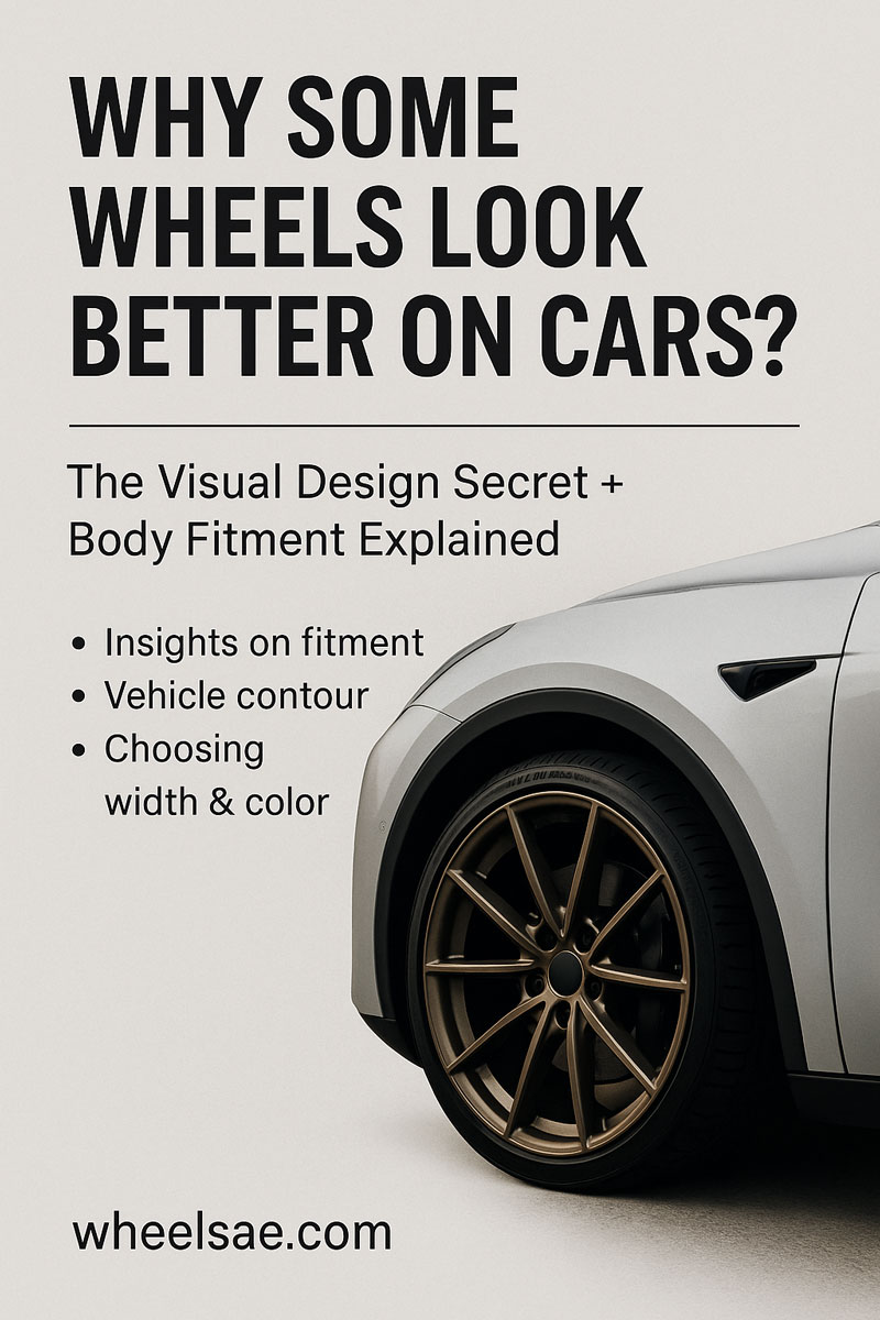 Why Some Wheels Look Better on Cars: The Visual Design Secret + Body Fitment Explained
