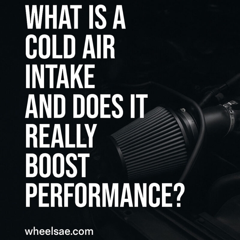 cold air intake benefits