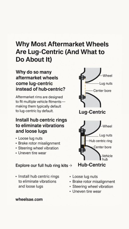 Hub-Centric vs Lug-Centric Wheels: What’s the Difference and Why It Can Be Dangerous