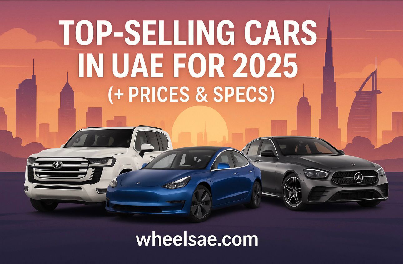 top selling cars UAE 2025