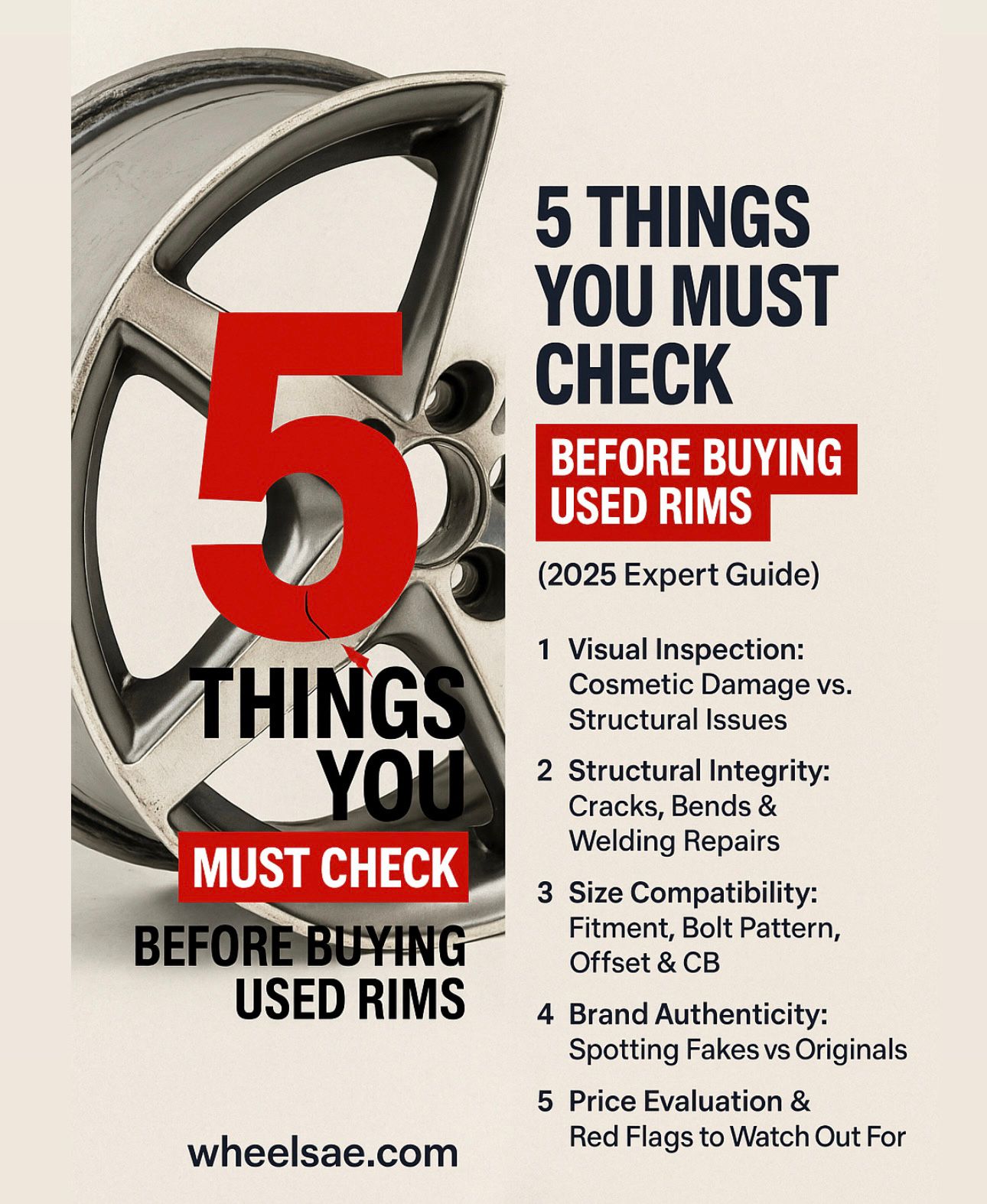 🔥 5 Essential Checks Before Buying Used Car Rims (2025 Expert Guide) 1 buy used car rims