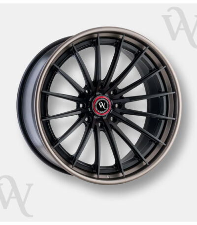 Forged Wheel WA-F157 – Luxury Custom Black Forged Rim