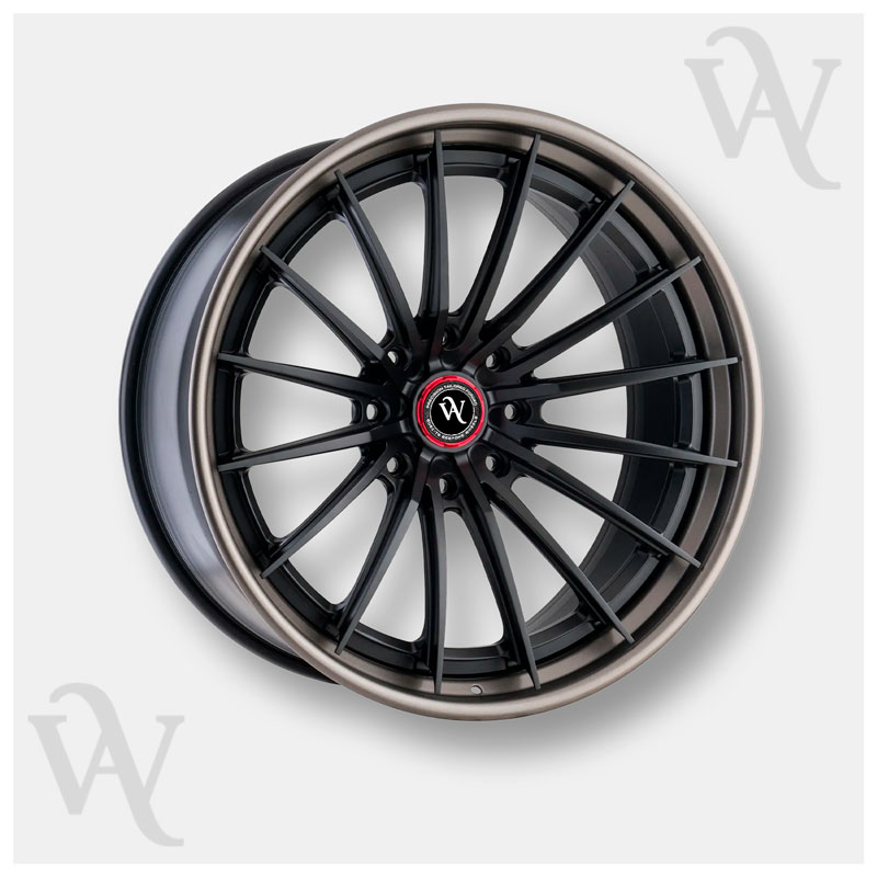 Forged Wheel WA-F157 – Luxury Custom Black Forged Rim