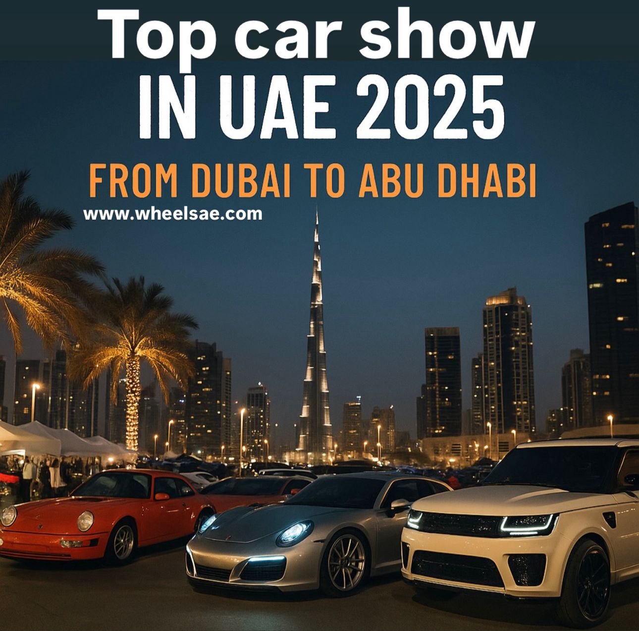 car shows UAE 2025