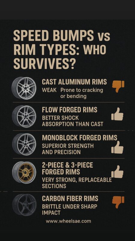 speed bump rim damage