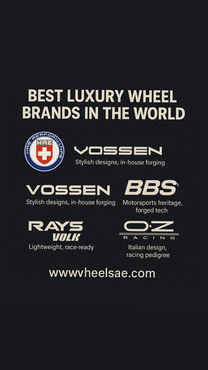 Best Luxury Wheel Brands in the World (HRE, BBS, Vossen & More) 1 best luxury wheel brands