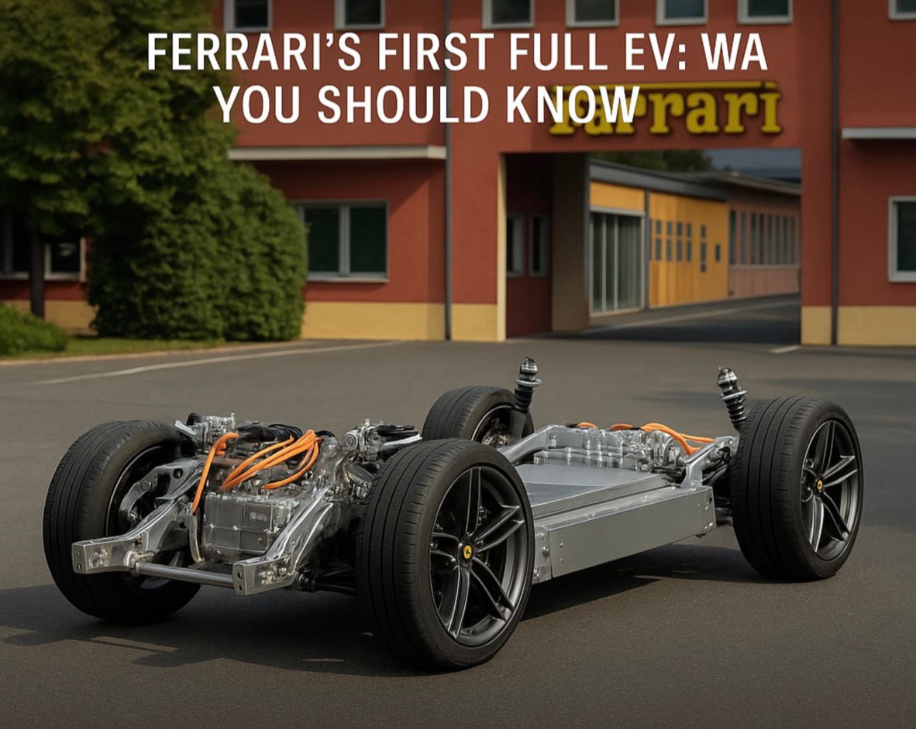 Ferrari Elettrica Review: Specs, UAE Implications & Custom Wheel Fitment