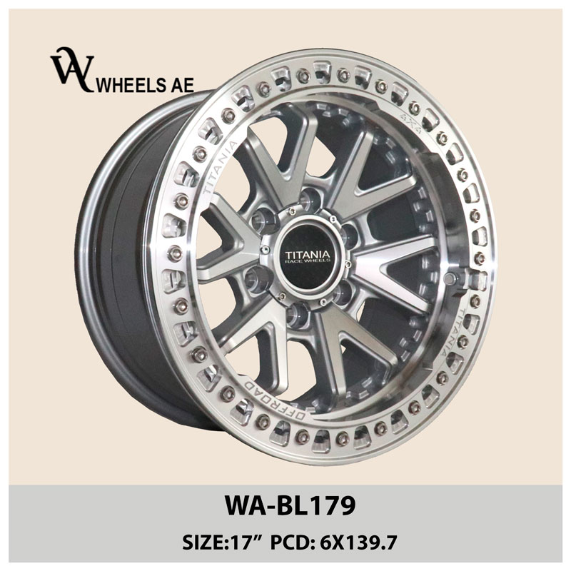 beadlock Off-Road Wheel WA-BL179 Silver beadlock Off-Road Wheel WA-BL179 Silver