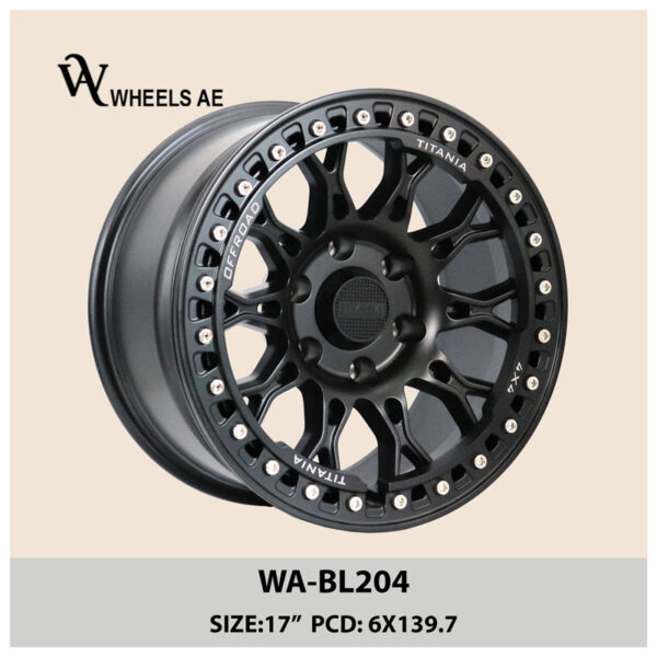 beadlock wheel WA-BL204 black