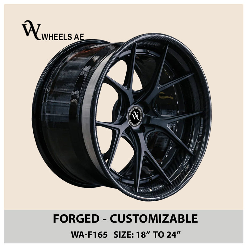 Forged Wheel WA-F165 Forged Wheel WA-F165 – Custom Lightweight 1-Piece Rims for Luxury Cars