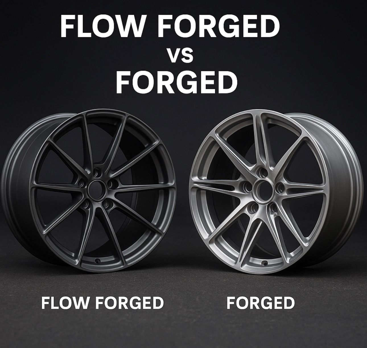 Flow Forged vs Fully Forged Wheels